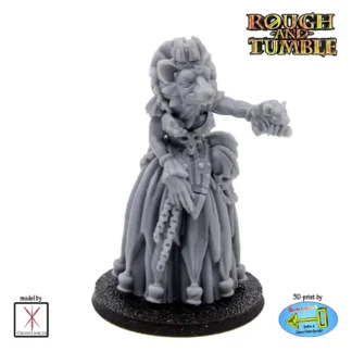 Rat Queen (resin 3D print)