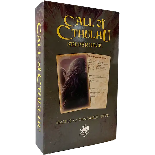 The Malleus Monstrorum Keeper Deck (CoC RPG)