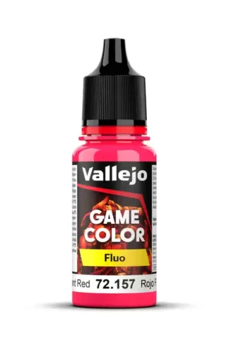 Game Color: Fluorescent Red, 18 ml