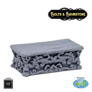 Furniture: Table (Bolts & Brimstone 3D print, resin)
