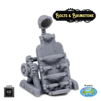 Automaton Table (empty) (Bolts & Brimstone 3D print, resin)