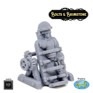 Automaton Table (in use) (Bolts & Brimstone 3D print, resin)