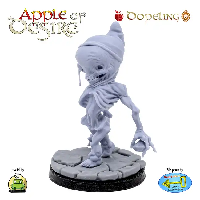 Dopeling, Creature (3D print, resin) - Afbeelding 4