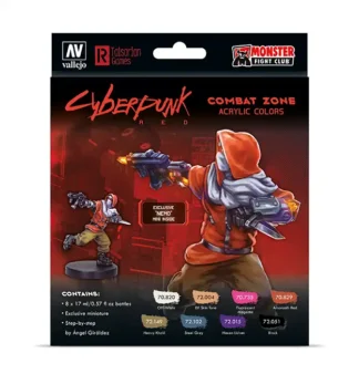 Cyberpunk Red - Combat Zone Paint Set