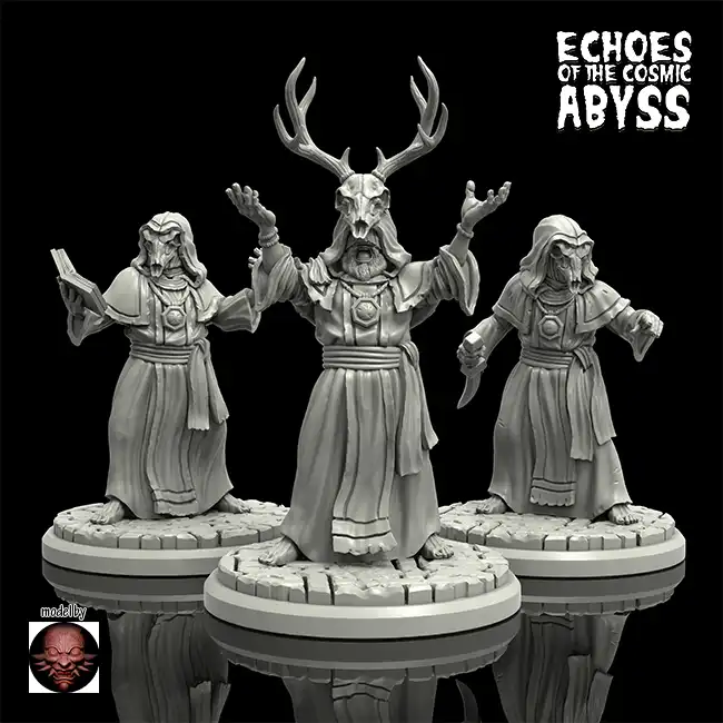 Cultist Leader (EotCA, resin 3D print) - Afbeelding 3