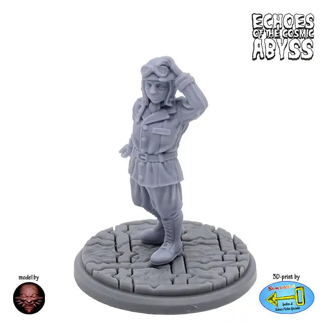 Investigator: The Aviatrix (EotCA, resin 3D print) - Afbeelding 2