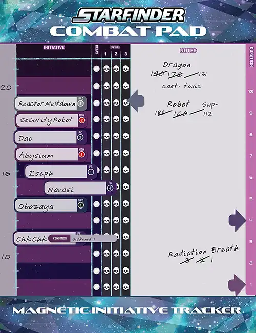 Starfinder: Combat Pad (S2) (accessory)