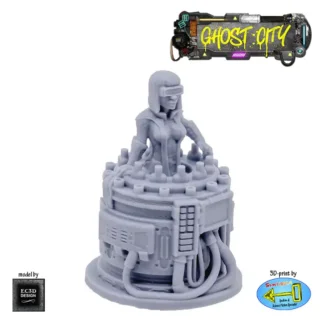 Gal Bar (no sign)(Ghost City 3D print, resin)