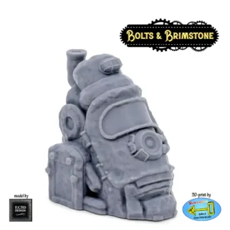 Industrial: (Pressure) Chamber (Bolts & Brimstone 3D print, resin)