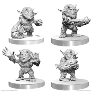 Yeti Tikes (D&D Nolzur's Marvelous Miniatures)(4)