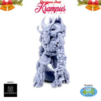 Krampus (Christmas Pack, 3D print, resin)