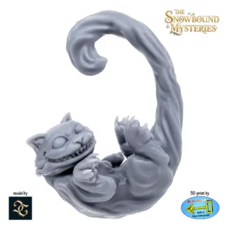 The Grinning Trickster (Snowbound Mysteries resin 3D print)