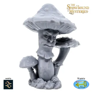 Fungal Frost (Snowbound Mysteries resin 3D print)