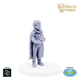 Edward Frost (Snowbound Mysteries, resin 3D print)