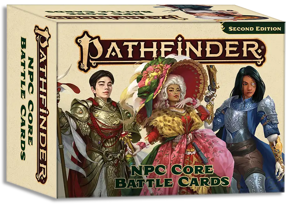Pathfinder: NPC Core Battle Cards
