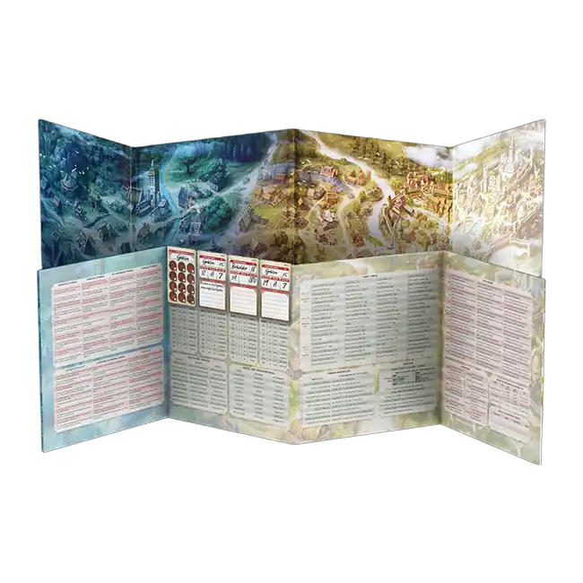 Worlds at a Glance: DM Screen