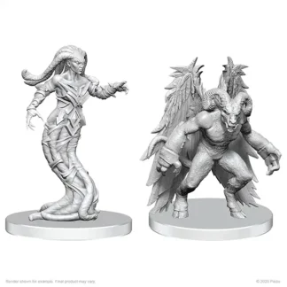 Gylou (Handmaiden Devil) & Ferrugon (Rust Devil) (Pathfinder Battles)(2)