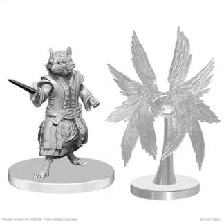 Procyal (Raccoon Agathion) & Zoaem (Ring Archon) (Pathfinder Battles)(2)