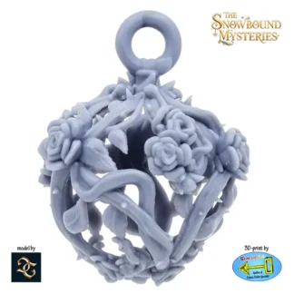 Roses of the Red Court (Snowbound Mysteries resin 3D print)