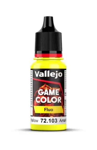 Game Color: Fluorescent Yellow, 18 ml