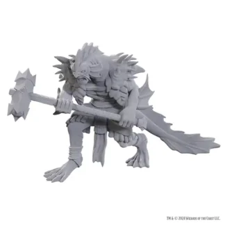 Sahuagin Coral Smasher (D&D Nolzur's Marvelous Miniatures)(1)