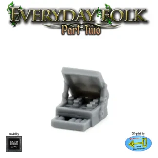 Apothecary Box (Everyday Folk 2 3D print, resin)