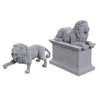 (Animated) Stone Lion (Wizkids Deep Cuts)(2)