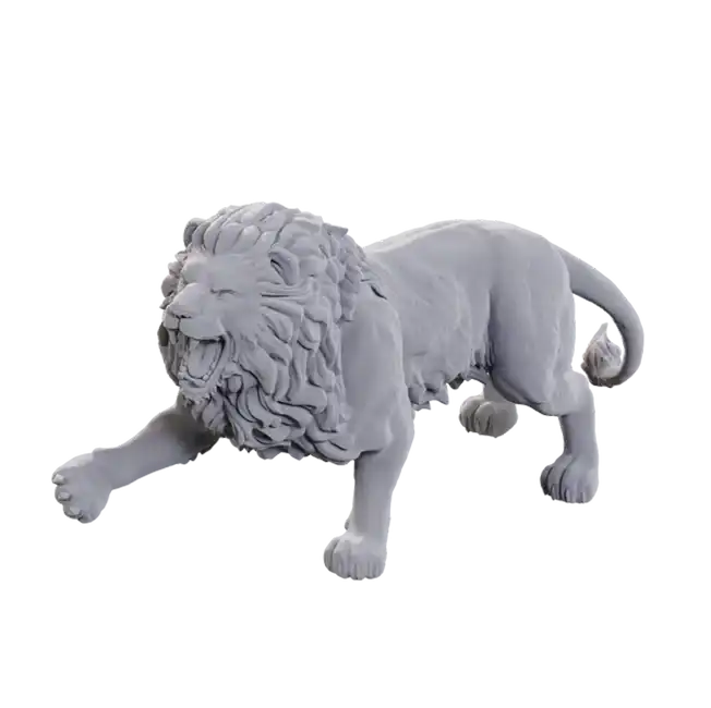 (Animated) Stone Lion (Wizkids Deep Cuts)(2) - Afbeelding 2