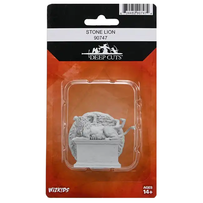 (Animated) Stone Lion (Wizkids Deep Cuts)(2) - Afbeelding 4
