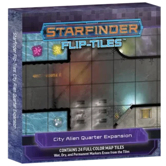 Starfinder Flip-Tiles: City Alien Quarter Expansion (accessory)