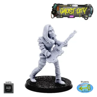 Male Teen Rocker (Ghost City 3D print, resin)