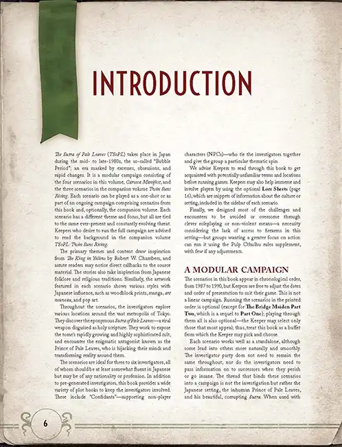 Call of Cthulhu: The Sutra of Pale Leaves - Carcosa Manifest - Afbeelding 5