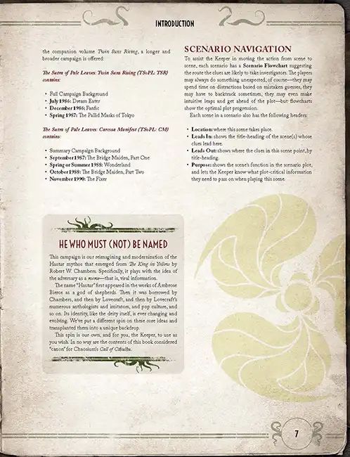 Call of Cthulhu: The Sutra of Pale Leaves - Carcosa Manifest - Afbeelding 7