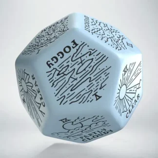 Weather Generator Die, Blue & Black (1)