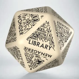 Dungeon Generator Die, Beige & Black (1)