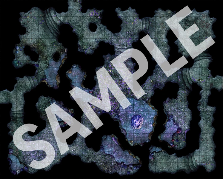 Pathfinder Flip-Mat: Primal Dungeon (accessory) - Afbeelding 2