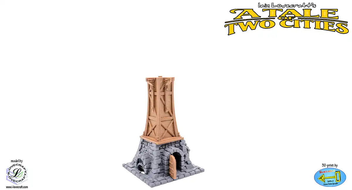 The Light Keeper (A Tale of Two Cities 3D print, PLA) - Afbeelding 4