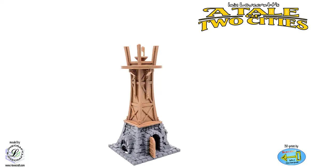 The Light Keeper (A Tale of Two Cities 3D print, PLA) - Afbeelding 5