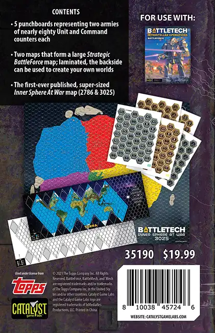BattleTech: Counters Pack: BattleForce - Afbeelding 2