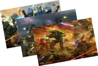 BattleTech: Mercenaries Posters, supersized 3-pack (KS Edition)