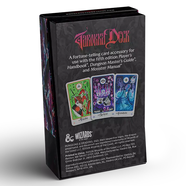 D&D Ravenloft: The Horrors Within Tarokka Deck - Afbeelding 2