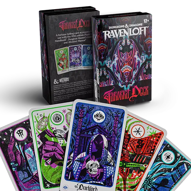 D&D Ravenloft: The Horrors Within Tarokka Deck - Afbeelding 3