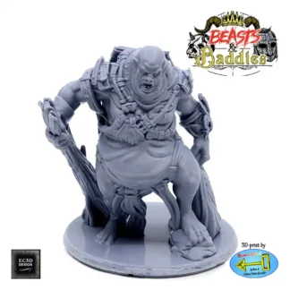 Male Hill Giant (Beasts & Baddies 3D print, resin)