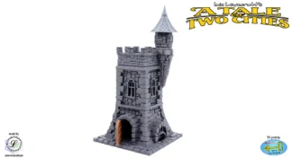 The Watchman's Tower (A Tale of Two Cities 3D print, PLA)