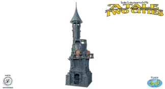 The Raven Tower (A Tale of Two Cities 3D print, PLA)