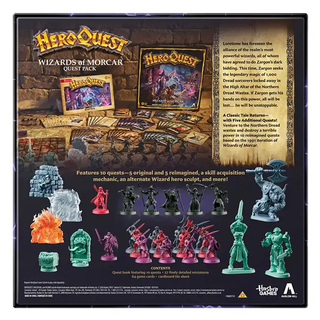 HeroQuest: Wizards of Morcar Quest Pack - Image 3