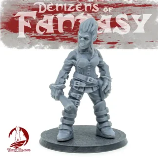 CS1: Gith Female  (Denizens of Fantasy - 3D print, resin)