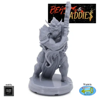 Bugbear (Beasts & Baddies V2, 3D print, resin)