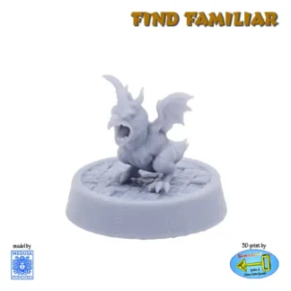 Abyssal Chicken familiar (Find Familiar Volume 2, 3D print, resin)