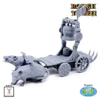 Ratmen War Wagon (resin 3D print)